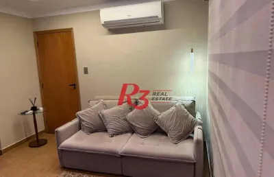 Apartamento com 2 dormitórios à venda, 77 m² por r$ 420.000,00 - vila matias - santos/sp