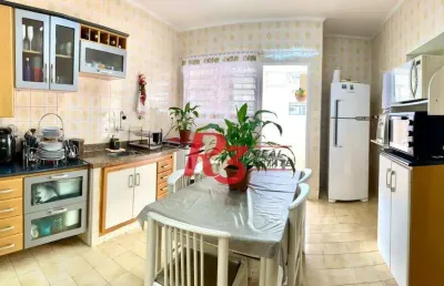Apartamento à venda, 127 m² por r$ 630.000,00 - embaré - santos/sp