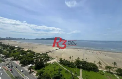 Apartamento para alugar, 88 m² por r$ 4.100,02/mês - josé menino - santos/sp