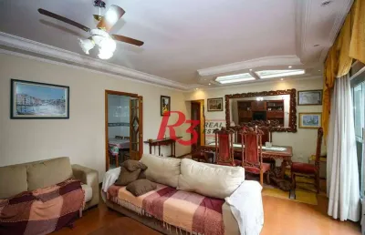Apartamento à venda, 125 m² por r$ 1.200.000,00 - ponta da praia - santos/sp