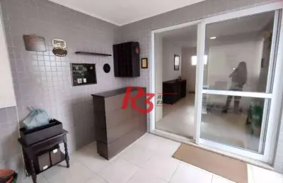 Apartamento duplex à venda, 115 m² por r$ 910.000,00 - pompéia - santos/sp