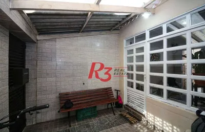 Casa à venda, 165 m² por r$ 870.000,00 - macuco - santos/sp