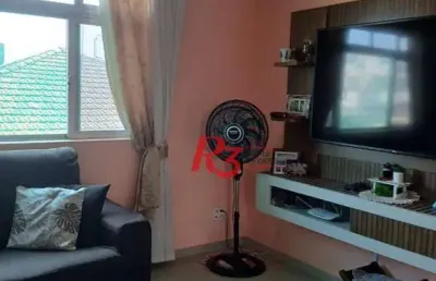 Apartamento com 2 dormitórios à venda, 65 m² por r$ 265.000,00 - catiapoã - são vicente/sp