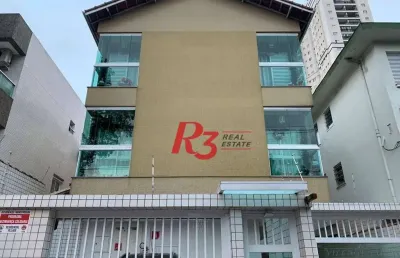 Village com 3 dormitórios à venda, 186 m² por r$ 1.065.000,00 - gonzaga - santos/sp