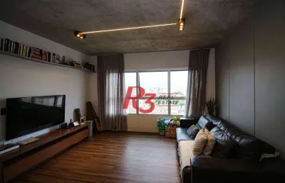 Apartamento à venda, 74 m² por r$ 940.000,00 - embaré - santos/sp