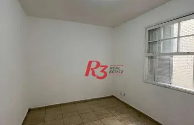 Apartamento com 2 dormitórios à venda, 78 m² por r$ 370.000,00 - marapé - santos/sp