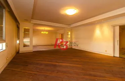 Apartamento com 5 dormitórios à venda, 532 m² - gonzaga - santos/sp