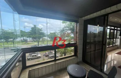 Apartamento, 245 m² - venda por r$ 2.890.000,00 ou aluguel por r$ 18.000,00/mês - aparecida - santos/sp
