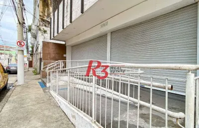 Loja, 500 m² - venda por r$ 3.000.000,00 ou aluguel por r$ 28.200,00/mês - centro - santos/sp