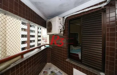 Apartamento com 2 quartos à venda, 65 m² por r$ 385.000 - vila matias - santos/sp