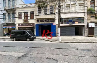 Loja, 240 m² - venda por r$ 1.060.000,00 ou aluguel por r$ 5.500,00/mês - centro - santos/sp