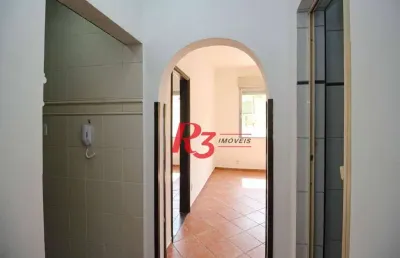 Apartamento com 1 dormitório à venda, 50 m² por r$ 380.000,00 - ponta da praia - santos/sp