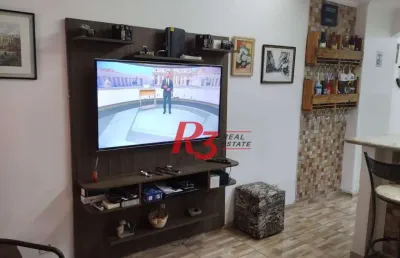 Apartamento à venda, 48 m² por r$ 245.000,00 - itararé - são vicente/sp