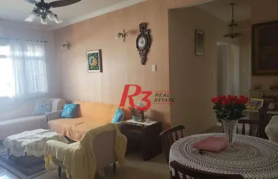 Apartamento com 2 dormitórios à venda, 79 m² por r$ 450.000,00 - encruzilhada - santos/sp