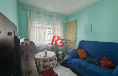 Apartamento à venda, 45 m² por r$ 230.000,00 - aparecida - santos/sp