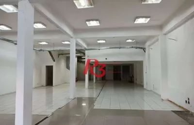 Loja para alugar, 600 m² por r$ 21.484,51/mês - gonzaga - santos/sp