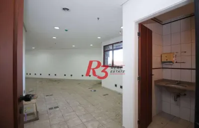 Sala à venda, 57 m² por r$ 350.000,00 - vila nova - santos/sp