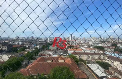 Apartamento com 2 dormitórios à venda, 72 m² por r$ 540.000,00 - macuco - santos/sp