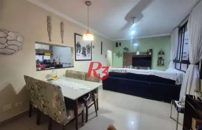 Apartamento no gonzaga - 4 quartos - quadra da praia