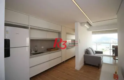 Apartamento à venda, 51 m² por r$ 675.000,00 - ponta da praia - santos/sp