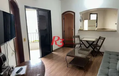 Flat com 1 quarto para alugar na Rua Bahia, 174, Gonzaga, Santos