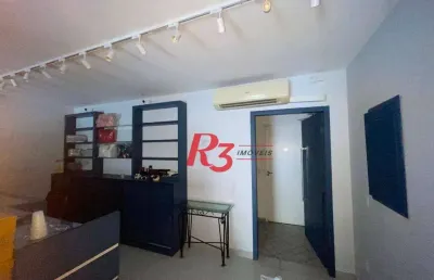 Loja para alugar, 90 m² por r$ 5.000,00/mês - centro - santos/sp