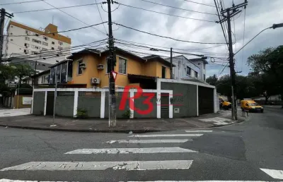 Casa, 177 m² - venda por r$ 2.000.000,00 ou aluguel por r$ 15.002,00/ano - boqueirão - santos/sp