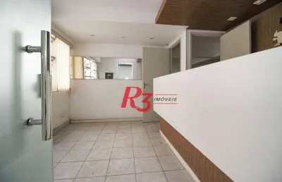Sala para alugar, 92 m² por r$ 5.000,00/mês - centro - santos/sp