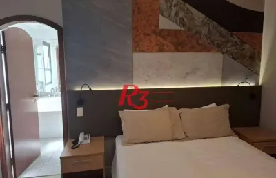Flat com 2 quartos à venda na Rua Bahia, 174, Gonzaga, Santos