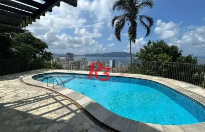 Casa, 792 m² - venda por r$ 7.990.000,00 ou aluguel por r$ 65.800,00/mês - marapé - santos/sp