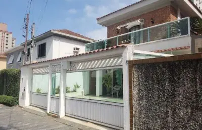 Sobrado com 4 dormitórios, 380 m² - venda por r$ 3.000.000,00 ou aluguel por r$ 20.860,00/mês - embaré - santos/sp