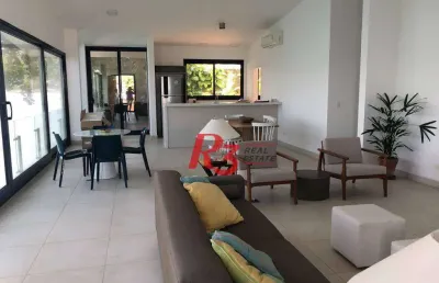 Apartamento duplex com 4 dormitórios, 179 m² - venda por r$ 3.500.000,00 ou aluguel por r$ 13.900,00/mês - loteamento joão batista julião - guarujá/sp