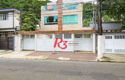 Casa à venda, 75 m² por r$ 500.000,00 - marapé - santos/sp