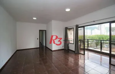 Apartamento com 3 dormitórios à venda, 135 m² por r$ 770.000,00 - marapé - santos/sp