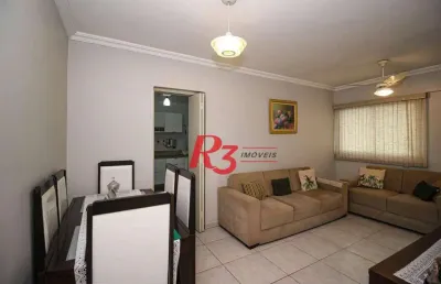 Apartamento à venda, 75 m² por r$ 535.000,00 - campo grande - santos/sp