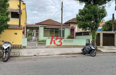 Terreno à venda, 500 m² por r$ 1.350.000,00 - macuco - santos/sp