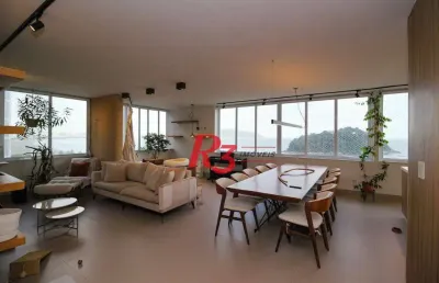 Apartamento à venda, 215 m² por r$ 2.660.000,00 - josé menino - santos/sp