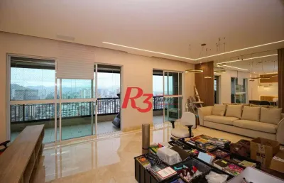 Apartamento à venda, 204 m² por r$ 2.500.000,00 - vila rica - santos/sp