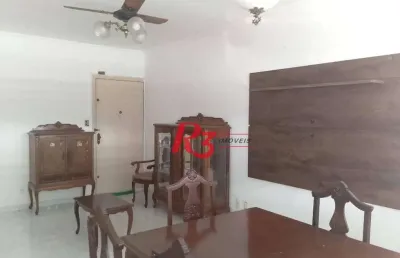 Apartamento à venda, 98 m² por r$ 550.000,00 - gonzaga - santos/sp