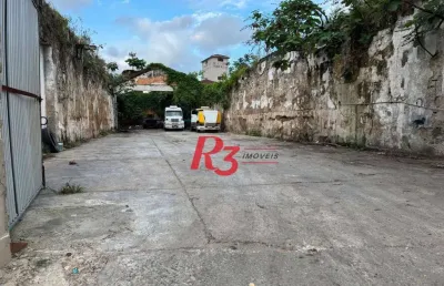 Terreno, 3960 m² - venda por r$ 11.000.000,00 ou aluguel por r$ 53.989,00/mês - valongo - santos/sp