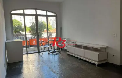 Apartamento para alugar, 60 m² por r$ 3.700,02/mês - boqueirão - santos/sp