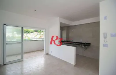 Apartamento com 2 dormitórios à venda, 59 m² por r$ 510.000,00 - marapé - santos/sp