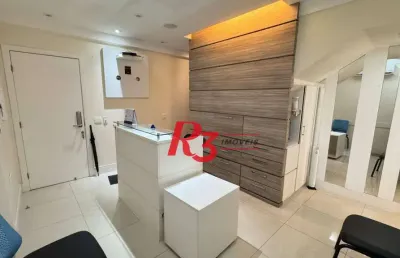 Sala, 72 m² - venda por r$ 600.000,00 ou aluguel por r$ 6.000,00/mês - vila matias - santos/sp