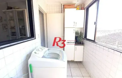 Apartamento com 2 dormitórios à venda, 70 m² por r$ 459.000,00 - campo grande - santos/sp