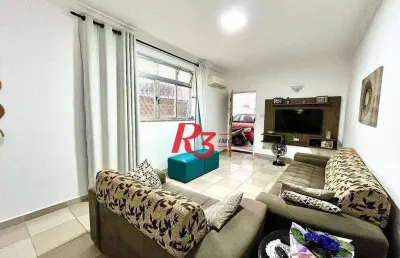 Casa à venda, 233 m² por r$ 1.180.000,00 - campo grande - santos/sp