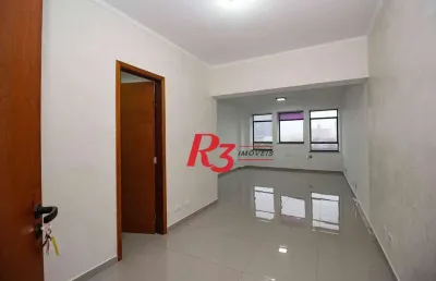 Sala para alugar, 50 m² por r$ 3.000,00/mês - vila matias - santos/sp