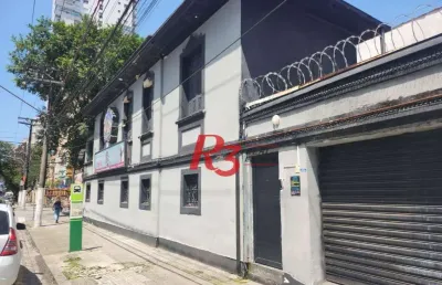 Imóvel comercial para venda e locação na pompéia em santos.