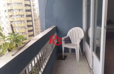Apartamento à venda, 189 m² por r$ 660.000,00 - gonzaga - santos/sp