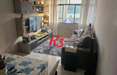 Apartamento à venda, 80 m² por r$ 410.000,00 - centro - são vicente/sp