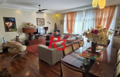 Apartamento à venda, 137 m² por r$ 930.000,00 - josé menino - santos/sp